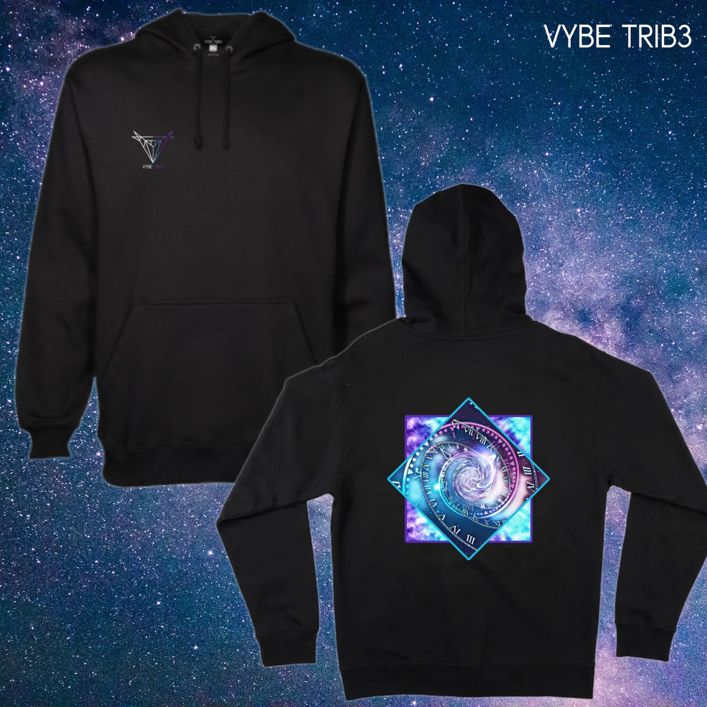 Time Spiral/Galaxy Hoodie