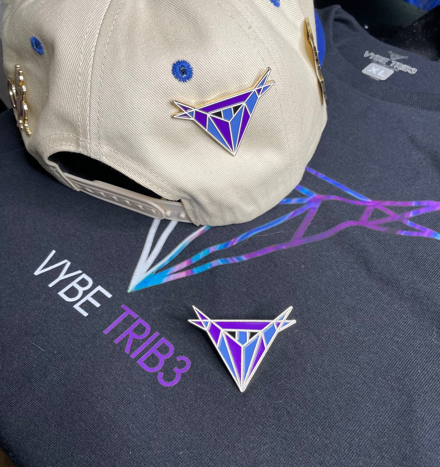 Vybe Trib3 Hat Pin